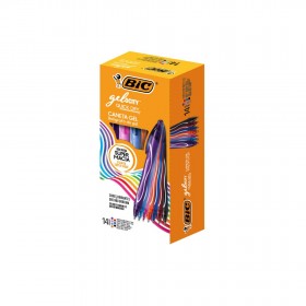 CANETA BIC GELOCITY PT/VM C/12