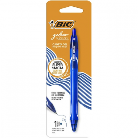 CANETA BIC GELOCITY PT/VM C/12