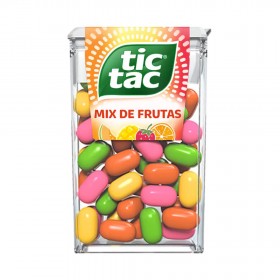 TIC TAC 100 FRUTAS  DISPLAY C/12