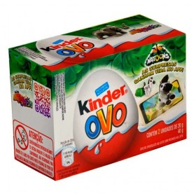KINDER OVO NATOONS C/2 - CAIXA C/48 KINDER OVO NATOONS C/2 - CAIXA C/48
