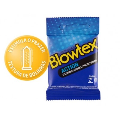 PRESERVATIVO ACTION C/03 PACOTE C/12
