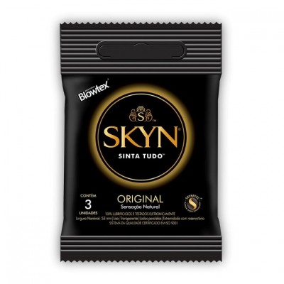 PRESERVATIVO SKYN ORIGINAL C/03 PACOTE C/12