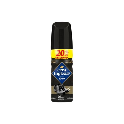 TRATAMENTO P/ CALCADOS INGLEZA PRETO 60ML (20% DESC)