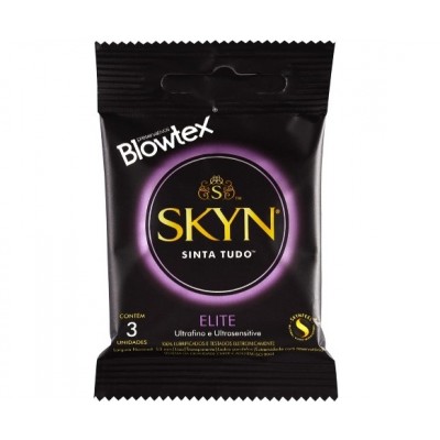 PRESERVATIVO SKYN ELITE C/03 PACOTE C/12