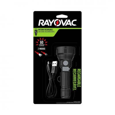 LANTERNA RECARREGAVEL 60 LUMENS