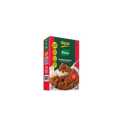 PICADINHO DE CARNE COM ARROZ E FEIJAO  370G