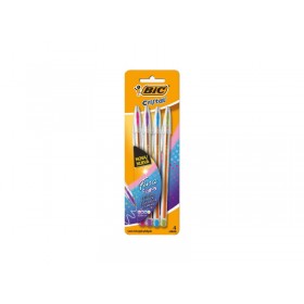 CANETA BIC CRISTAL FINA FASHIO N CARTELA C/04 - FINA