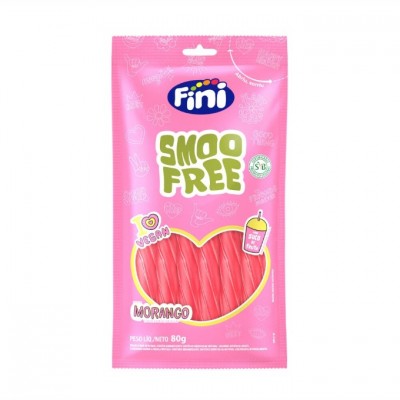 TUBES SMOOFREE MORANGO 80G CX C/12