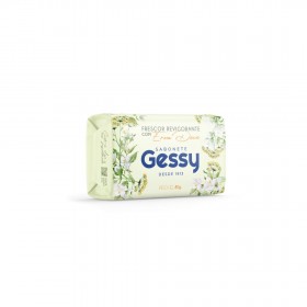 SABONETE EM BARRA GESSY ERVA DOCE 80G PACOTE C/12 - GESSY