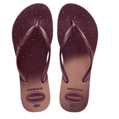 CHINELO SLIM GLOSS TERRA ROXA