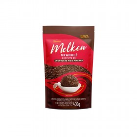 CONFEITO DE CHOCOLATE MEIO AMARGO 400G