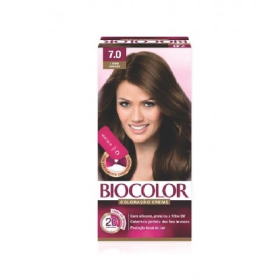 TINTURA CABELO LOURO ARRASO 7.0 (KIT)