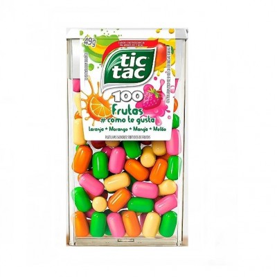 TIC TAC FRUTAS T30 DISPLAY C/14  203G