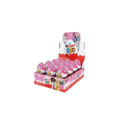 KINDER OVO BARBIE DISPLAY C/12