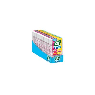 TIC TAC TWO FRAMBOESA E LEMOM