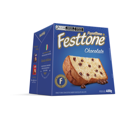 PANETONE CHOCOLATE 400G FESTTONE