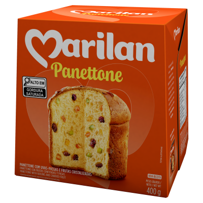PANETONE MARILAN FRUTAS 400G