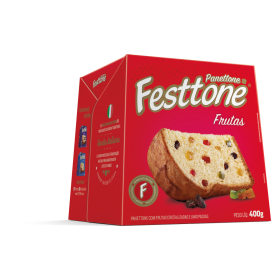 PANETONE FRUTAS 400G FESTTONE
