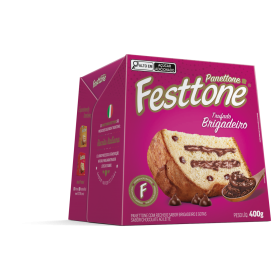 PANETONE TRUFADO BRIGADEIRO 400G FESTTONE