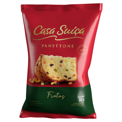 MINI PANETONE 80G FRUTAS