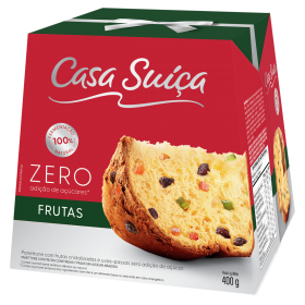 PANETONE ZERO FRUTAS 400G