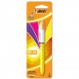 CANETA BIC 4 CORES SOLAR CARTELA C/01 - BIC - SOLAR