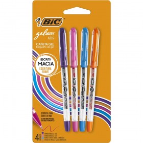 CANETA BIC GELOCITY 0.5MM C/04