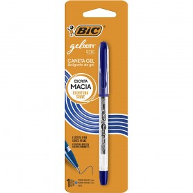 CANETA BIC GELOCITY 0.5MM C/01 UN - AZUL