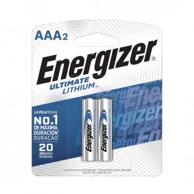 PILHA ENERGIZER LITHIUM PALITO CART C/02