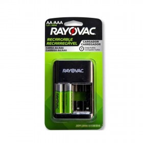 CARREGADOR RAYOVAC C/2 PILHAS PEQUENAS USB - BIVOLT