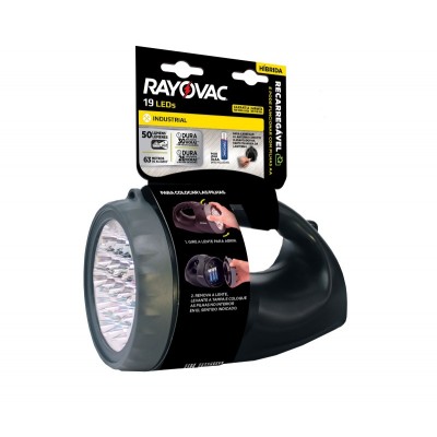 LANTERNA RECARREGAVEL 19 LEDS