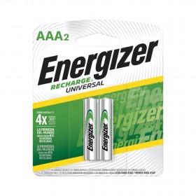 PILHA ENERGIZER RECARREGAVEL PALITO CART C/02