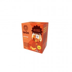 CHA LEAO DRINKS PESSEGO C/10 (LARANJA)