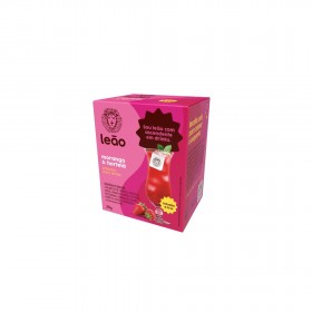 CHA LEAO DRINKS MORANGO+ HORTELA C/10 (ROSA)