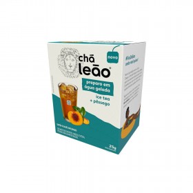 CHA LEAO GELADO ICE TEA+ PESSEGO C/10 (AZUL)