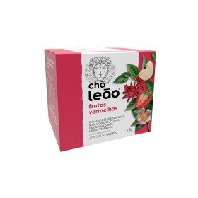 CHA LEAO FRUTAS VERMELHAS C/10 (ROSA)