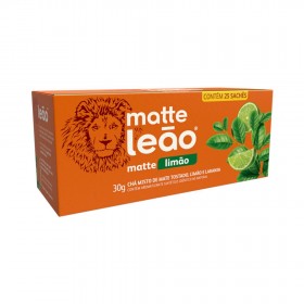 CHA LEAO MATTE LIMAO C/25 (LARANJA) - C/25