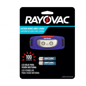 03 Lanternas Rayovac Recarregavel 1 Super Led = 15 Tatica